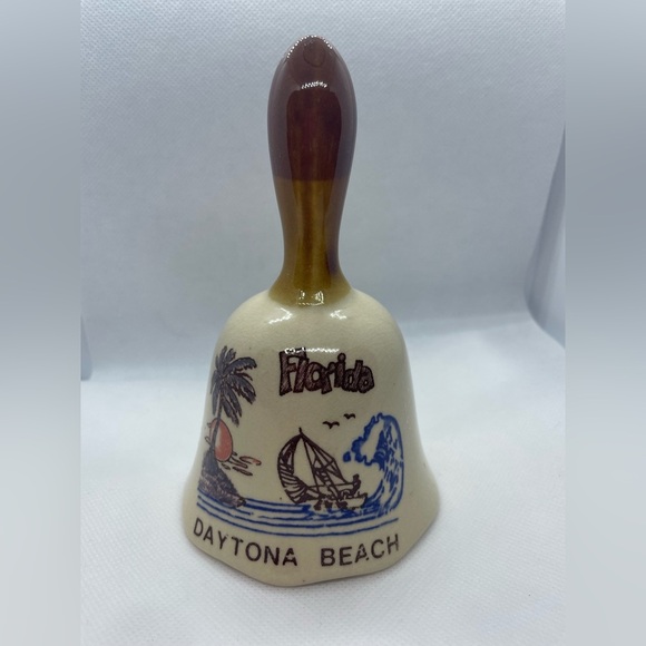 Vintage Souvenir Bell from Daytona Beach, Florida - Picture 1 of 8